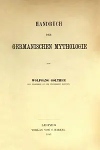 Portada de la novela Handbuch der Germanischen Mythologie en Español